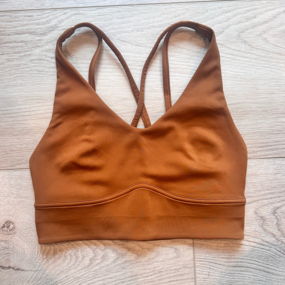 Lululemon Brown Sports Bra